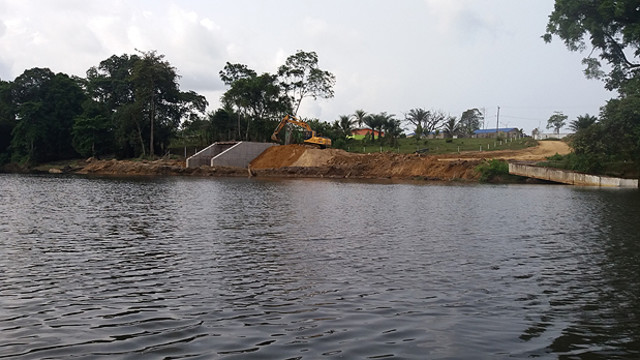 A water connection to link the Lobé river to Kribi harbour, South Region, Cameroon
