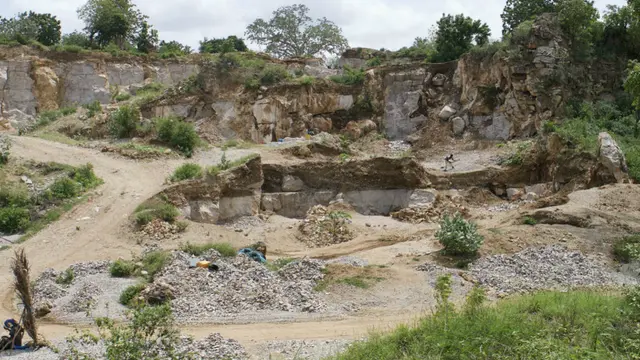 View of the quarry