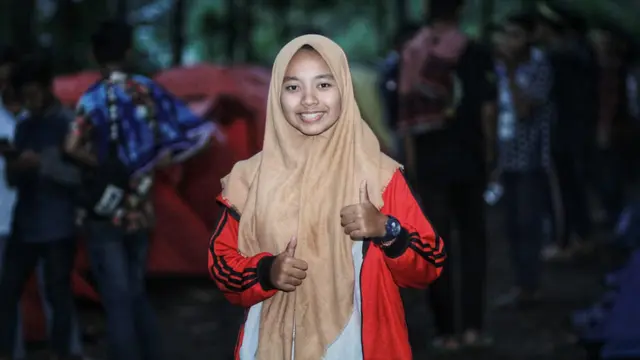 A young person