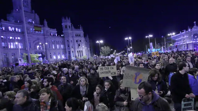 People protesting
