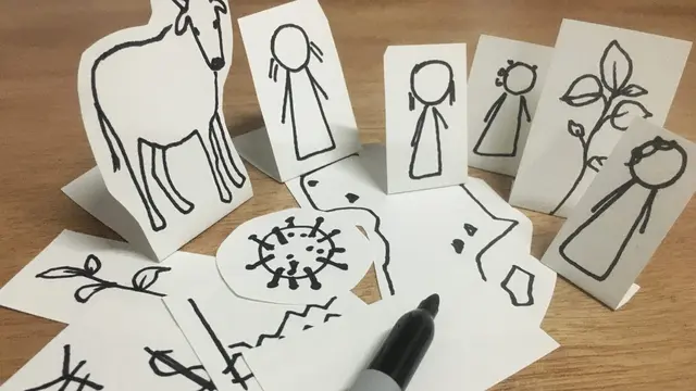 Simple illustrations to accompany seminar series