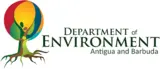 Antigua and Barbuda, Department of Environment logo.