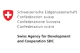 Swiss Agency for Development and Cooperation (SDC) logo.