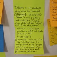 We collected many different descriptions (Photo: Teresa Corcoran/IIED)