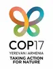 COP17 butterfly-like logo.