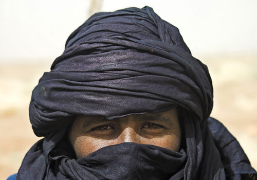 Tuareg man, northern Mali. 